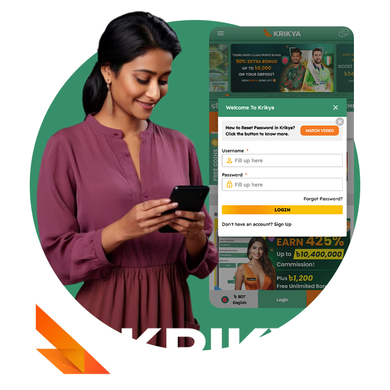 Krikya Login in Bangladesh - Fast Access for Real Players